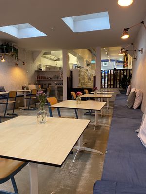 Inside  at Moak Pancakes - West in Amsterdam