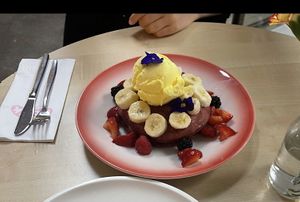 The rich and famous   at Moak Pancakes - City Center in Amsterdam