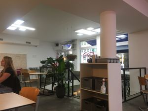 The inside at Moak Pancakes - City Center in Amsterdam