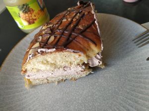 Roscon, tipico dolce natalizio locale, in versione vegana at Panaderia Los Abuelos in Fuerteventura