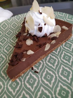 Torta vegana at Panaderia Los Abuelos in Fuerteventura