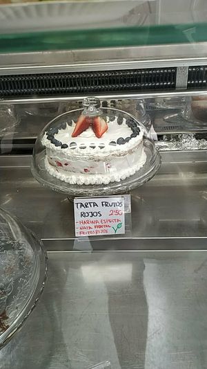 Vegan Cake at Panaderia Los Abuelos in Fuerteventura