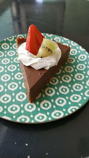 Tarta de chocolate vegana at Panaderia Los Abuelos in Fuerteventura