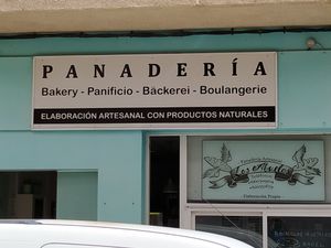 Insegna at Panaderia Los Abuelos in Fuerteventura