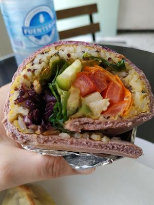 Vegan Roll at Panaderia Los Abuelos in Fuerteventura