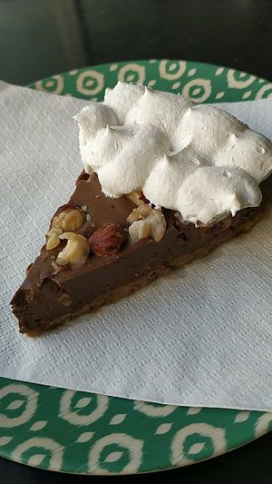 Tarta vegana at Panaderia Los Abuelos in Fuerteventura
