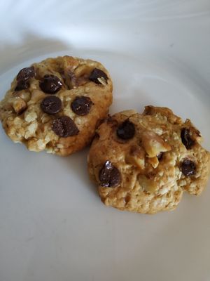 Vegan cookies at Panaderia Los Abuelos in Fuerteventura