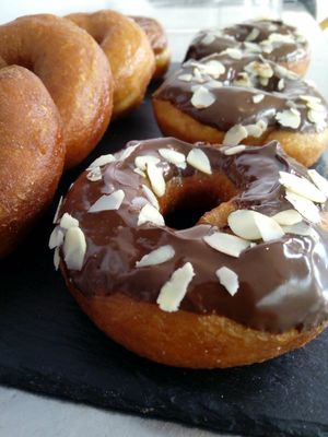 Vegan donuts at Panaderia Los Abuelos in Fuerteventura