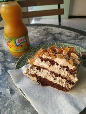 My vegan breakfast at Panaderia Los Abuelos in Fuerteventura