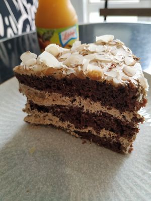 My vegan breakfast at Panaderia Los Abuelos in Fuerteventura