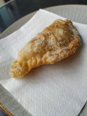 Truchas vegana at Panaderia Los Abuelos in Fuerteventura