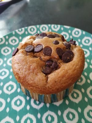 New vegan Muffin at Panaderia Los Abuelos in Fuerteventura