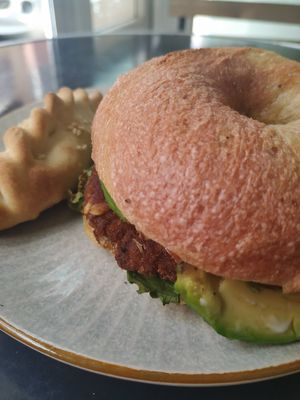 Vegan Fast-food at Panaderia Los Abuelos in Fuerteventura