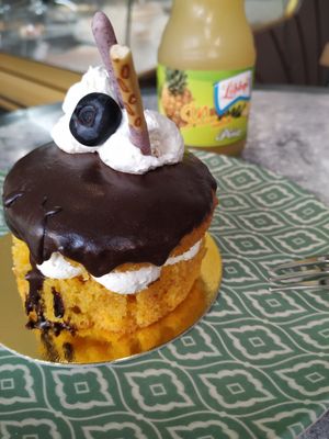 My vegan breakfast at Panaderia Los Abuelos in Fuerteventura