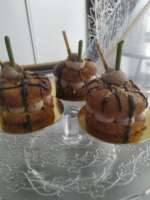 Nueva Tarta vegana at Panaderia Los Abuelos in Fuerteventura