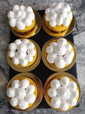 Tarta vegana de Mango at Panaderia Los Abuelos in Fuerteventura