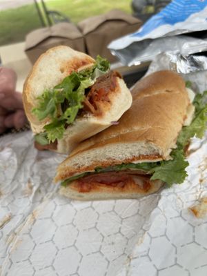 Vegan Italian grinder   at Stowe Sandwich Company in Stowe