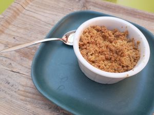 Crumble at L'Ethiquete in Nantes