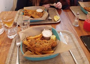 Tofish'n'chips at L'Ethiquete in Nantes