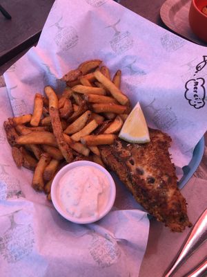 Tofish&Chips at L'Ethiquete in Nantes