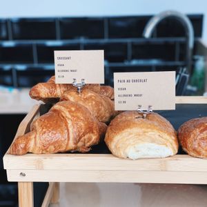 Vegan pastries at The BRIGHT Store at The BRIGHT Store in East London