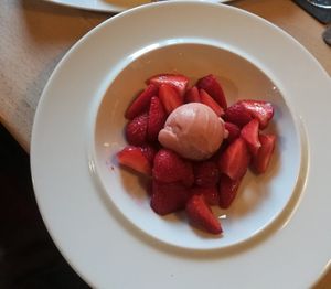 vegan dessert at Der BIO-Adler in Vogt