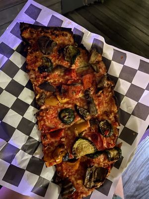 Veggie pizza at Union Pie in Washington