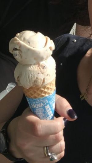 Vegan ice cream at Ben & Jerry's in Washington