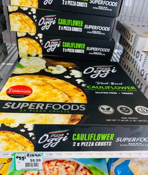 Cauliflower crusts at Apple Valley Natural Foods in Holland