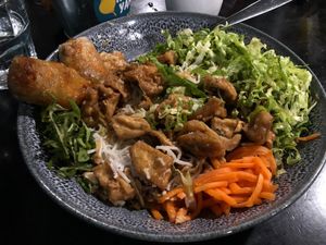 Bún Chay - Braised Tofu Vermicelli Noodles at Rock Yard in Wellington