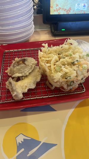   at Fuji Tempura Idaten in Fujikawaguchiko