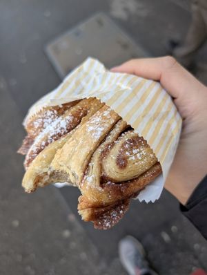 Franzbrötchen at Tischlein Deck Dich in Freiburg