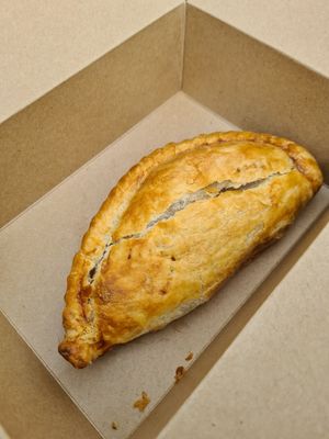 Cornish pasty at The Rockpool in Hayle