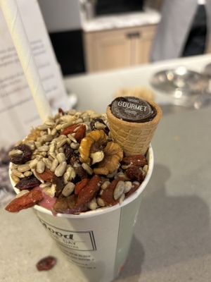 Vegan milkshake   at Gelateria La Romana - Santa Teresa in Turin
