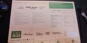 Plant-based menu at Jilles in Bruges