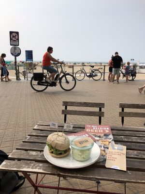 view  at Jilles in Oostende