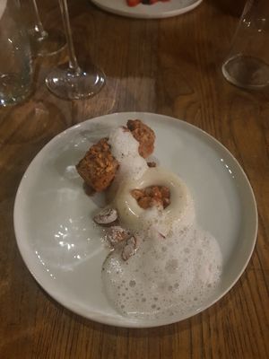 Pana Cotta made of nuts (soo good!) at RE Organic in Mallorca