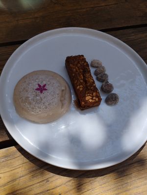 Dessert at RE Organic in Mallorca