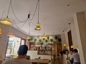 Inside at RE Organic in Mallorca