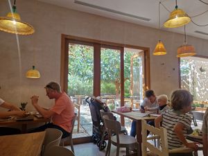 Inside at RE Organic in Mallorca