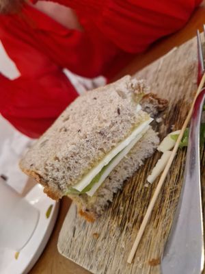 Vegan Sandwich at RE Organic in Mallorca