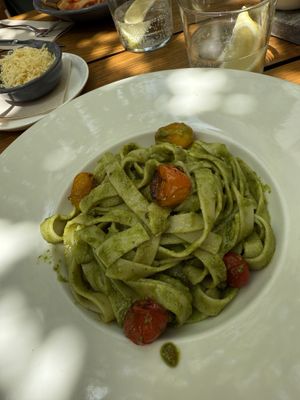 Cashew pesto   at RE Organic in Mallorca