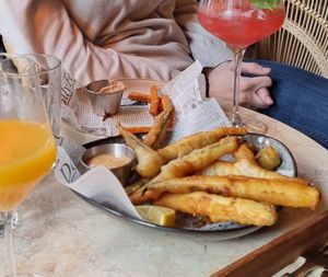 Zucchini fries at Urban House in Bratislava