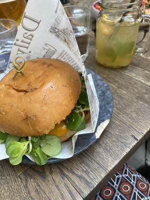 Beyond burger, lemonade   at Urban House in Bratislava