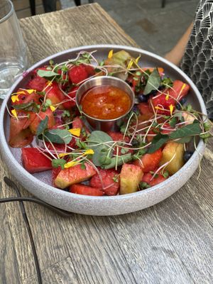 Summer fruit salad   at Urban House in Bratislava