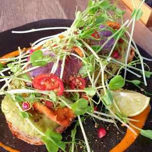 avo toast at Urban House in Bratislava