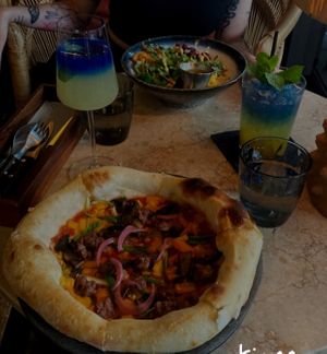 Beyond Planted Pizza and Burrito Bowl  at Urban House in Bratislava