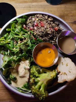 Buddah Bowl (Vegan) at Urban House in Bratislava