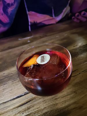 Fig & Chestnut Negroni at Urban House in Bratislava