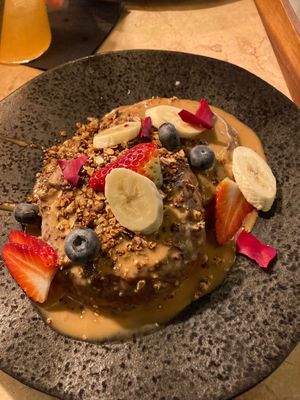 Vegan French toast at Urban House in Bratislava